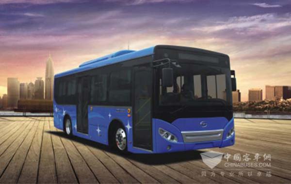 獲獎車型:五洲龍FDG6851EVG純電動客車