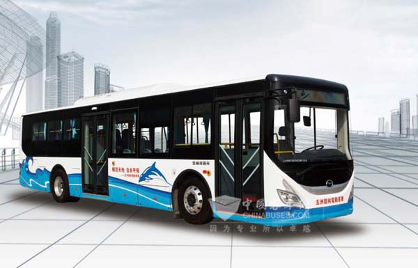 獲獎車型：五洲龍FDG6123EVG純電動客車