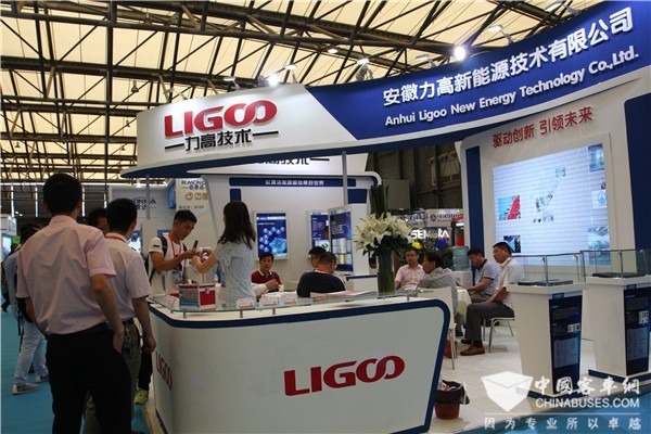 BUS EXPO 2017上?？蛙囌箌安徽力高展臺
