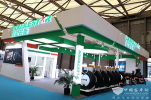 BUS EXPO 2017上?？蛙囌箌雙星輪胎展臺