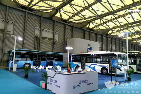 BUS EXPO 2017上?？蛙?chē)展|申沃客車(chē)展臺(tái)