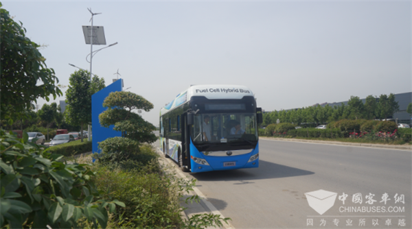 助力打造綠色冬奧，25輛宇通燃料電池客車將交付張家口
