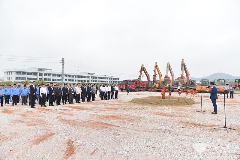 奠基典禮現場