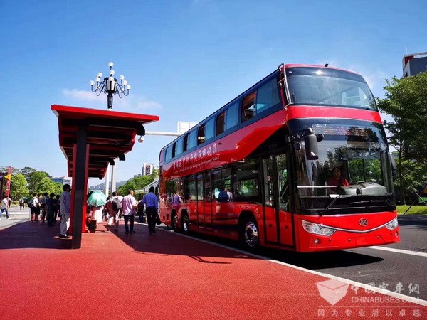 20輛安凱客車(chē)打造廣州首條純電動(dòng)雙層巴士觀光線路