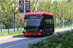 安凱無人駕駛客車投入開放道路運行