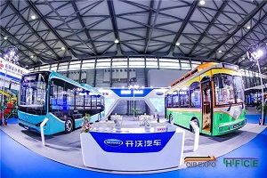 領(lǐng)軍新能源 共享新凈界 開(kāi)沃兩款精品客車亮相2020上海國(guó)際客車展