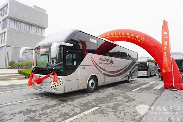 安凱客車 高端客車A8 沙特出口 高端市場