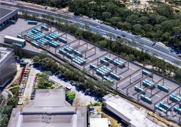 共設165個車位 悉尼電動公交專用停車場2027年底前啟用