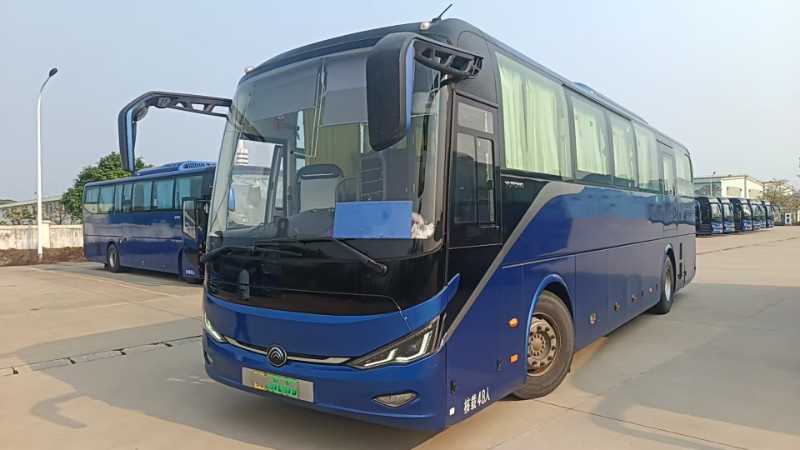 2022年6月上牌兩臺(tái)粵牌48座有公告宇通6117新能源氣囊電車