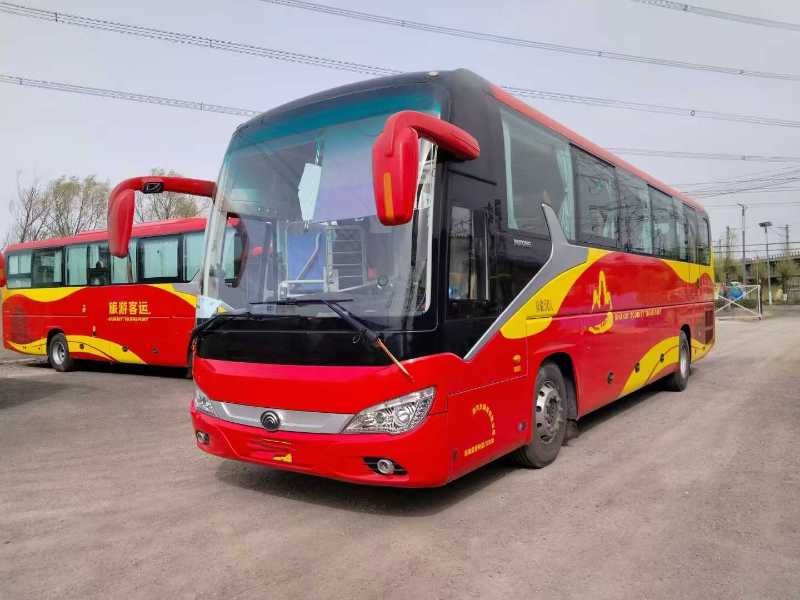 2021年上牌同款兩臺(tái)東北配12米國(guó)五宇通6120旅游車
