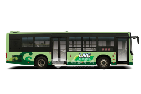 黃?？蛙?chē)DD6118S23LNG