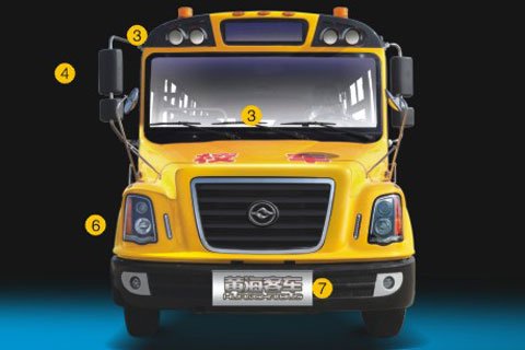 黃?？蛙嘍D6110C01校車