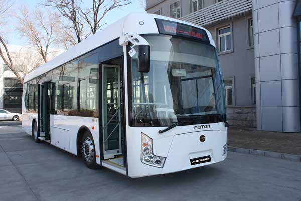 福田歐輝BJ6123SHEVCA公交車（柴油/電混動(dòng)國四24-42座）