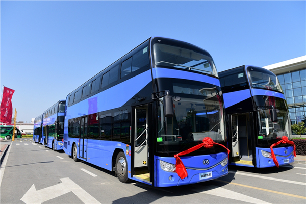 安凱HFF6110GS01DE5雙層公交車(chē)（柴油國(guó)五30-77座）