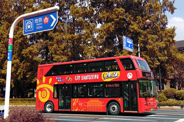 南京金龍NJL6100GSEV1雙層公交車（純電動11-59座）