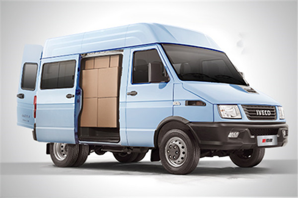 南京依維柯NJ5045XXY5A廂式運(yùn)輸車（柴油國(guó)五3座）